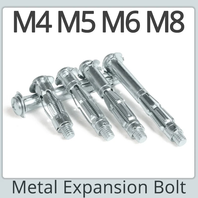 M4 M5 M6 M8 Gypsum Board Drywall Anchor Plasterboard Wall Ceiling Expansion Bolt Aircraft Tube Pipe Fix Hollow Plugs Metal Screw drywall anchor kit drywall anchor hollow wall anchor set expansion bolt set expansion plugs