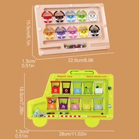 Magnetic Digital Bead Magnetic Maze Toy for Children's Puzzle Practice, Attention and Concentration Training Game for Ages 3-6 6