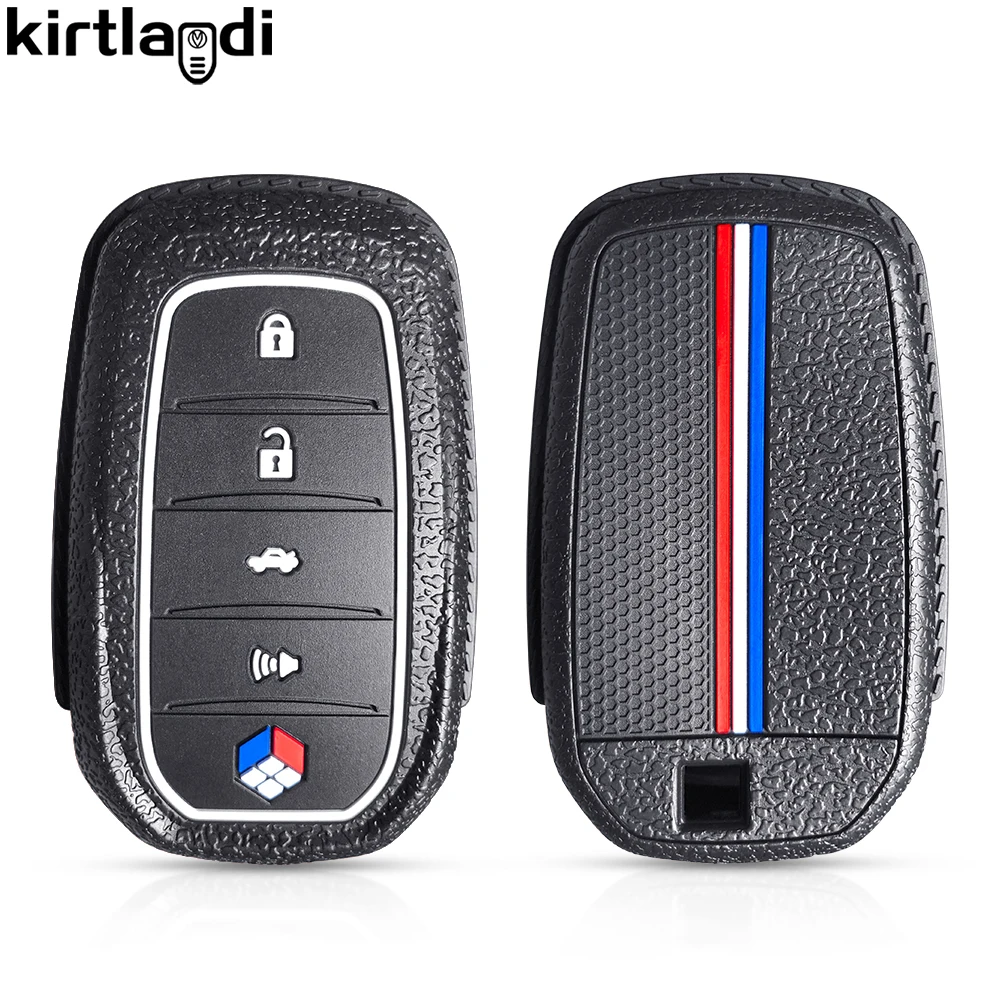 Silikon Autos chl üssel Fall Abdeckung für Toyota Yaris Cross Rav4 Corolla 2023 Prius Camry lc 200 lk Highlander Venza Land Cruiser Vermögen