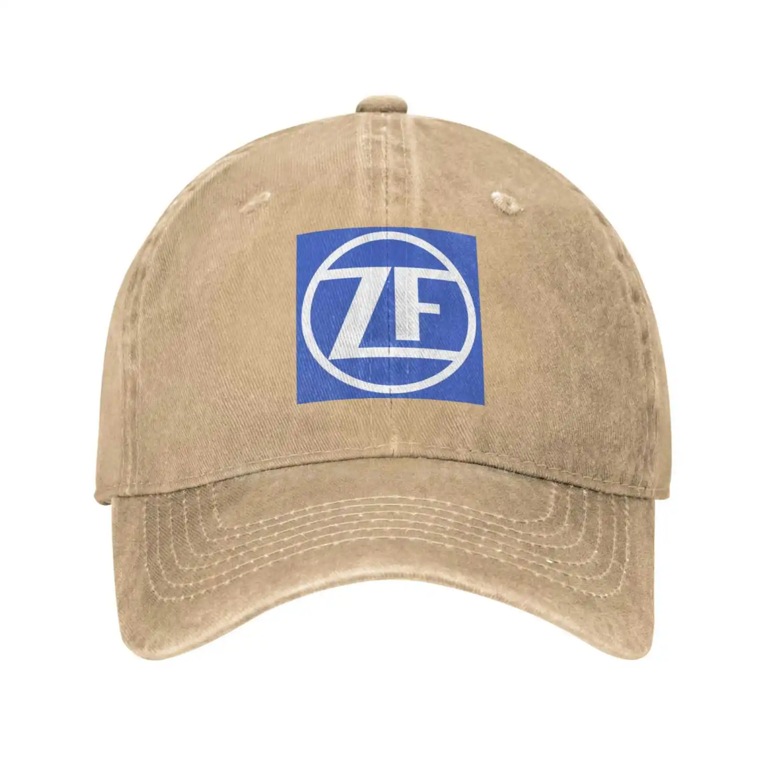 

Повседневная джинсовая бейсболка с принтом логотипа ZF