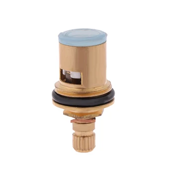 Brass Faucet Angle Valve Core Spout Sink Water Connection Outlet Kitchen Faucet Valve Accessories Home Lavatories Spare Parts 1