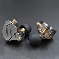 KZ ZSN PRO Earphones 1DD+1BA Hybrid Drive HIFI Bass Earbud Replaceable Cable - Image 6