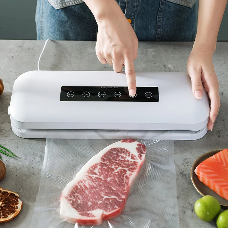 

Small Vacuum Sealing Machine Plastic Household Vacuum Packaging Machine Automation Portable Food Fresh-keeping Machine