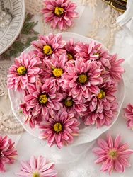 Set of 10/20 Small Daisy Artificial Flowers for Home and Event Décor (COLOR 6)