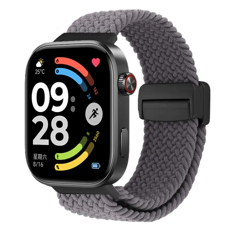 Sport Braided Adjustable Magnetic Strap for Smartwatch Accessories