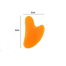 Beeswax Guasha Massage Scraper (Yellow - resin)