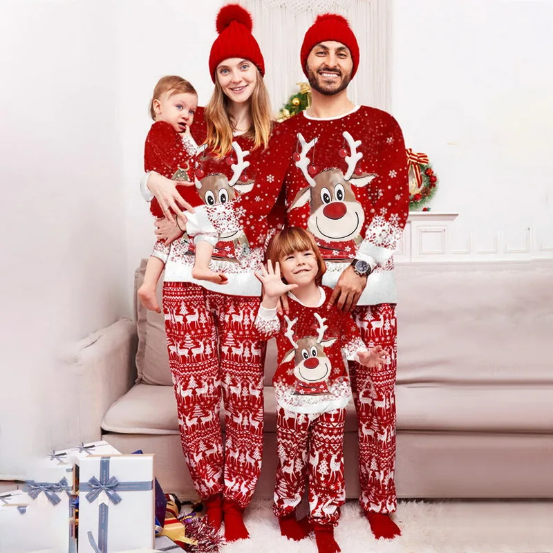 Pijamas Familiares Trajes NavideÃ±os Para La Familia Pijama De