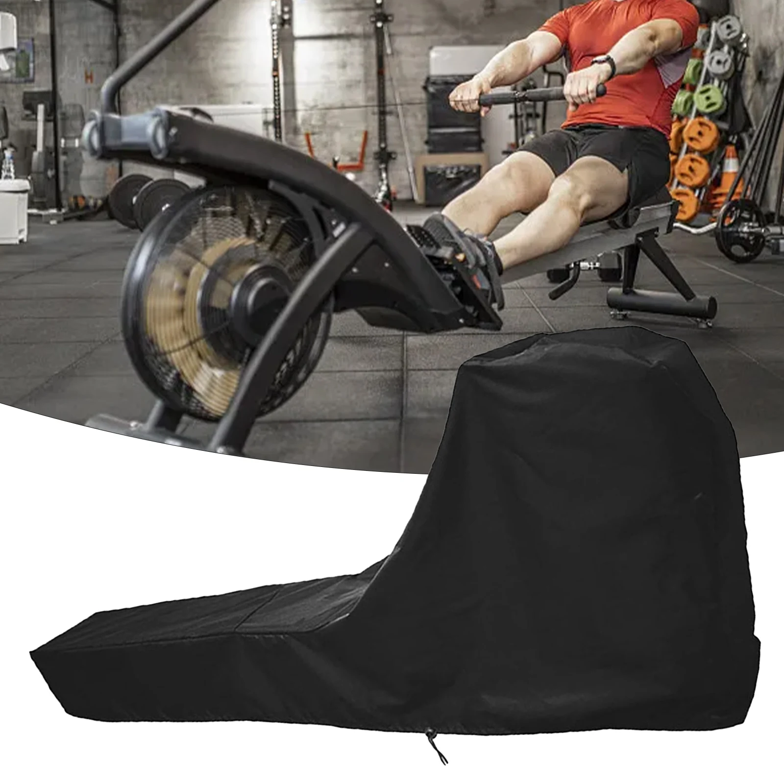 

Rowing Machine Protective Cover UV Protection Waterproof Dust Cover Rain Proof Sunproof UV Protector Boats Cover Hot Sale
