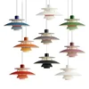 Danish Design Pendant Lights Colorful Umbrella Led Hanging Lamp Living Room Lustre Kitchen Chandeliers Droplight 1