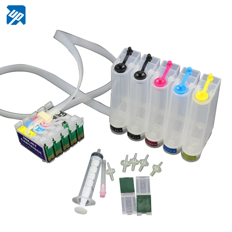 Empty CIS CISS Bulk Ink System for epson C120 Workforce 30 Workforce 310 1100 T069 69 T0691