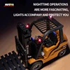 Huina 677 1:10 Remote Control Forklift  8-channel Excavator Semi-Alloy Version  Large Remote Control Engineering Car Toy 5