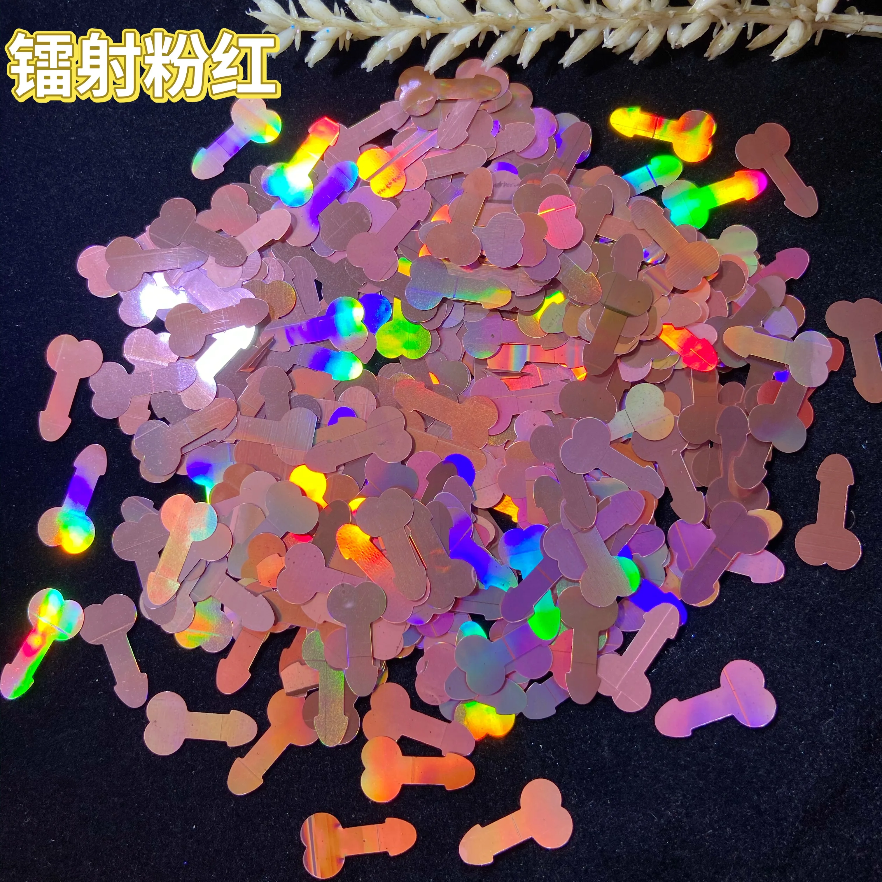 KXY PrettyG 10g Penis Dicks Shape Glitter for Resin DIY Making Body Art Craft Makeup Decoration Accessories nail glitter nail decoration body glitter