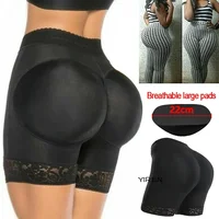 Short de levage de fesses 3D, culotte rembourrée rehausseur de hanches pour courbes instantanées, sous-vêtements modelants sans couture pour femmes, amélioration du gros butin 1