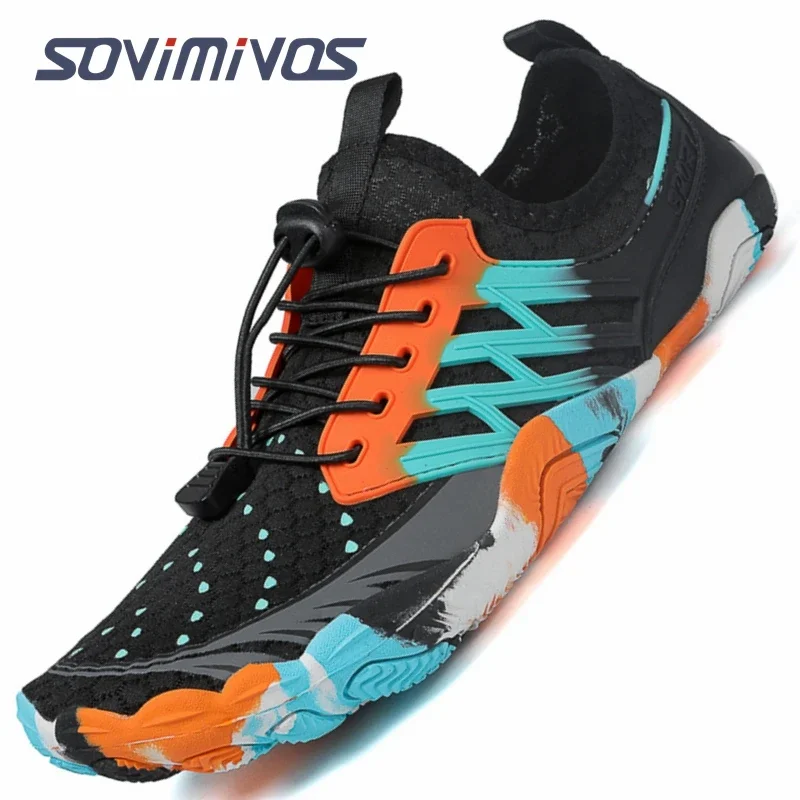 Men's Cross-Trainer Barefoot & Minimalist Shoe Zero Drop Sole Wide Toe Box Women Upstream Swimming Shoes Beach Slippers running shoes barefoot walking shoes