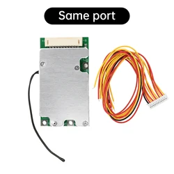 Enhanced Lithium Battery Protection Board with Equalization and Balanced Charging Capability, 30A 36V (Same Port)