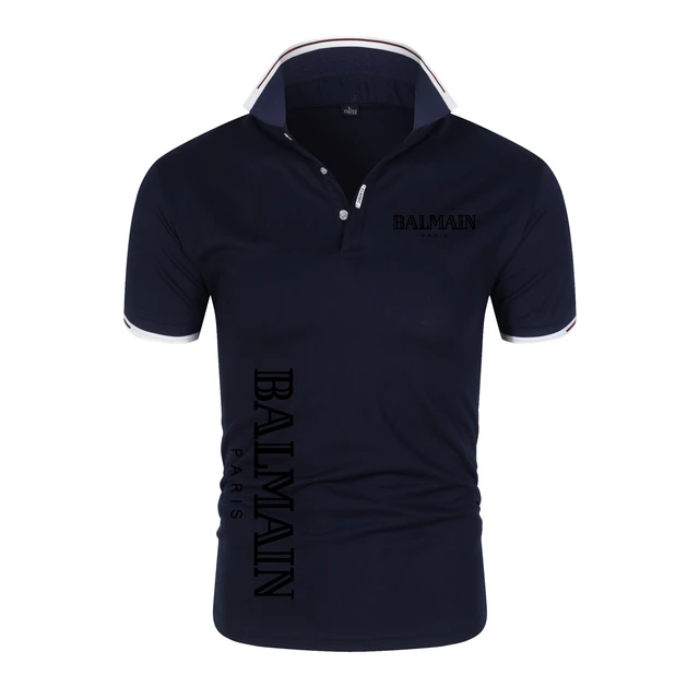 2022 Success Men's Summer New Premium Shirt Printed Polo Shirts Men's Casual Slim Fit Plus Size 5