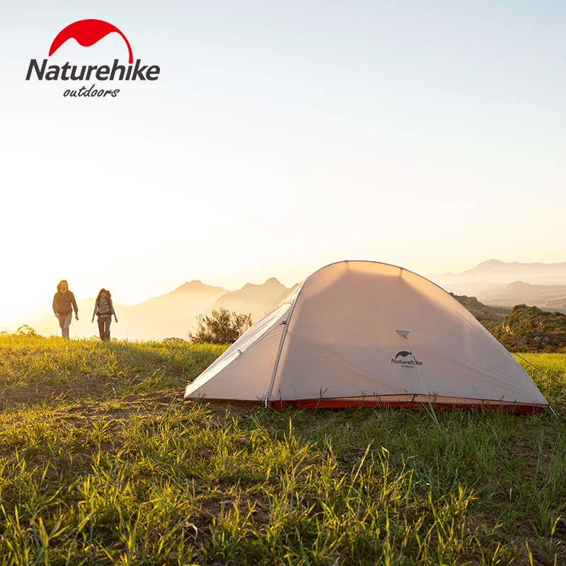 Camping Tent Portable Tent Naturehike Cloud Up 1 2 3 People Tent Ultralight 20D Camping Waterproof Outdoor Trekking Travel Backpacking Cycling