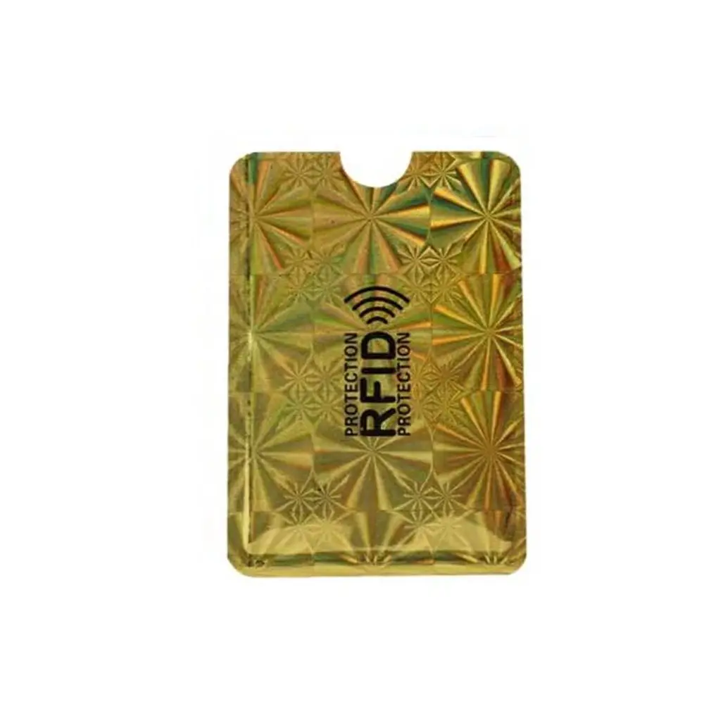 5pcs Colorful RFID Blocking Card Holder and Passport Protector Sleeves