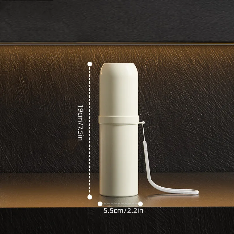 Houseeker Portable Toothbrush Holder Box  Bathroom Electric Tooth Brushes Boxes Outdoor Travel Camping Toothpaste Storage Case