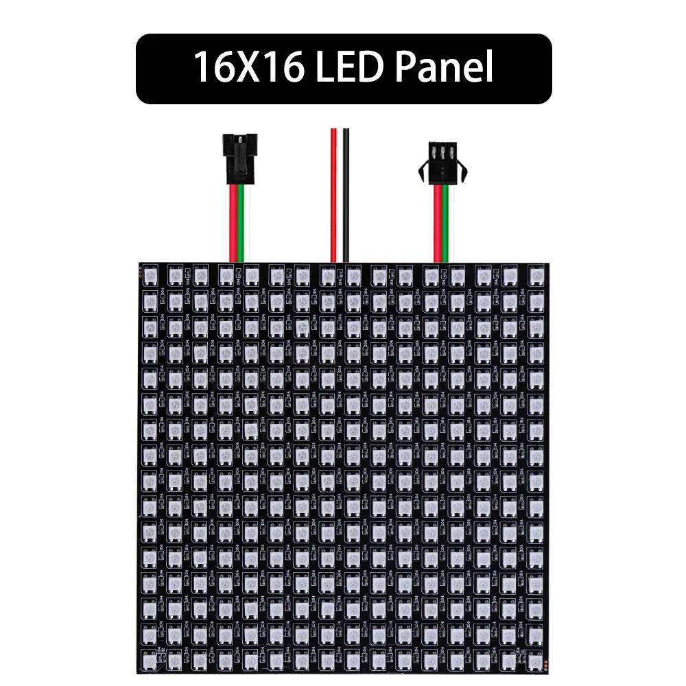 ตัวเลือกสินค้า โมดูล LED RGB ยืดหยุ่น WS2812B ปรับสีได้หลากหลาย