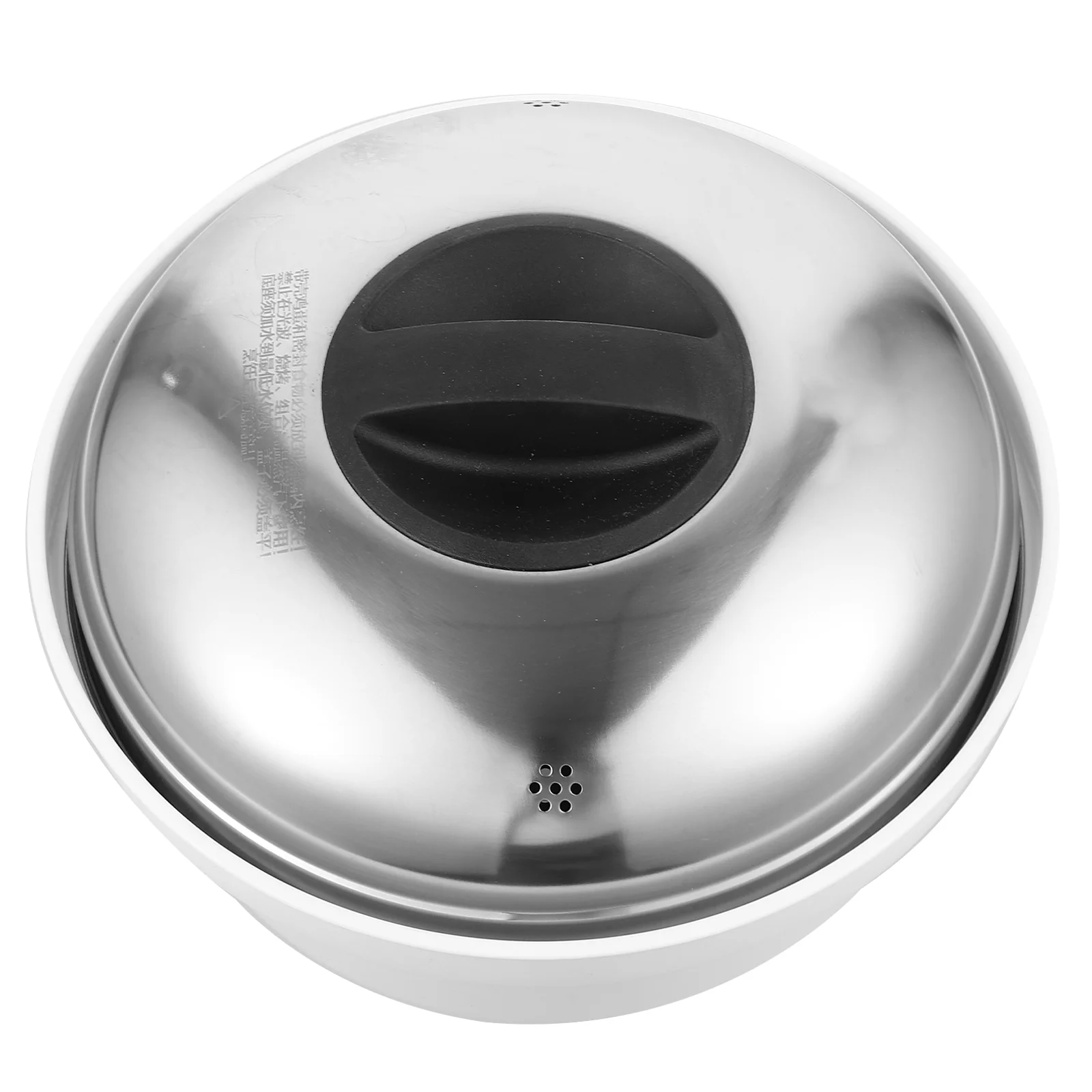 Microwave Steamer Set Stainless Steel Plastic Handle Steaming Buns Dumplings Rice Versatile Kitchen Tool