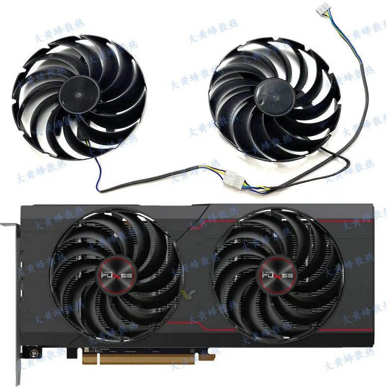 La Ventola Per Sapphire Rx6700 6700Xt 6750Xt Scheda Video Grafica A Impulsi Muslimate
