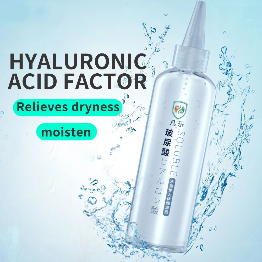 Natural Water Based Sexual Lubricant for Women Adult Vagina Pusssy Lube Men Gay Anal Sex Toy Gel Intimate Body Massage Oil 200ml 6