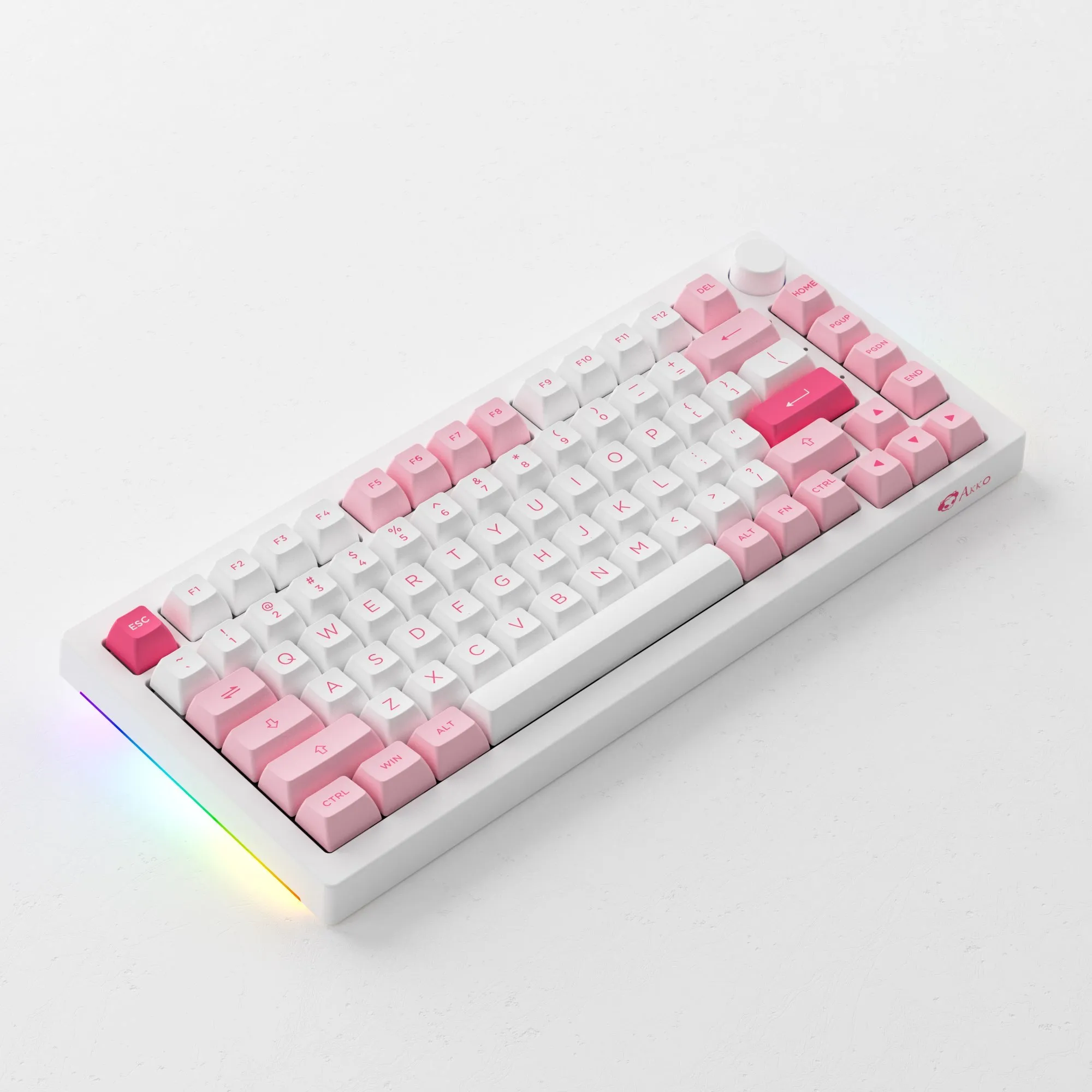 Akkoメカニカルゲーミングキーボード Akkoメカニカルゲーミングキーボード、ホットスワップ、マルチ