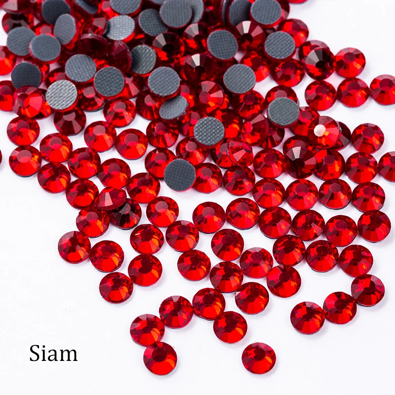 Kit Strass Hotfix In Vetro Liliume - 12 Colori E 6 Misure (2-4,8 Mm) Per Abbigliamento E Fai Da Te