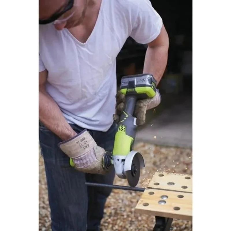 For Ryobi R18AG-0 One+ Cordless Angle Grinder Angled AliExpress