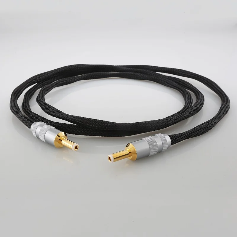 High Quality OCC Silver Plated DC Cable USB-A GX16 To DC 5.5*2.5 2.1mm ...