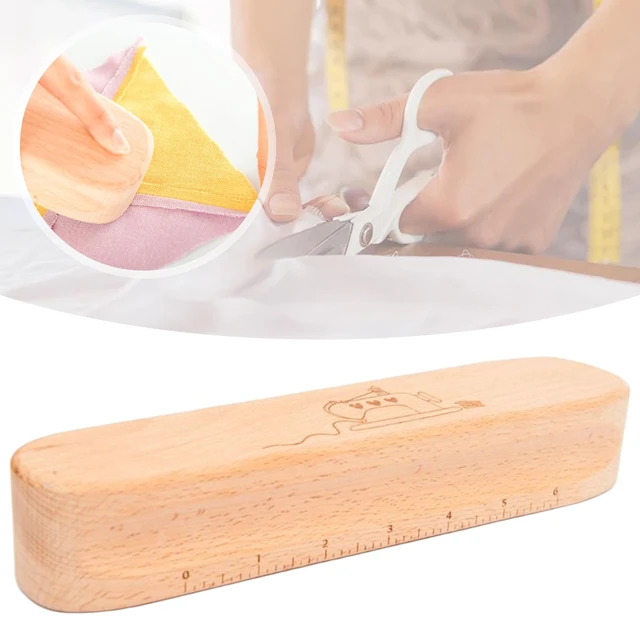 Wood Tailors Clapper Pressing Handcrafted Large Seam Flattening Tool  Professional Clapper for Sewing Ironing Patchwork Embroidery