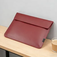 Étui pour ordinateur portable en cuir PU, design simple, 13/14/15/16 pouces, pour M1 MacBook Air 13.6 Pro 14 16, pochette pour ordinateur portable HP Dell Huawei 3