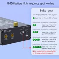 I2C DL-03S 5 Gears Adjustable Mini Spot Welding Machine  For Mobile Phone 18650 Nickel Sheet Lithium Battery Board Repair 2