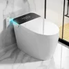 Tankless Smart Toilet with Warm Water Sprayer & Dryer, Foot Sensor Operation, Heated Bidets Seat, LED Display, Smar Toilet 1