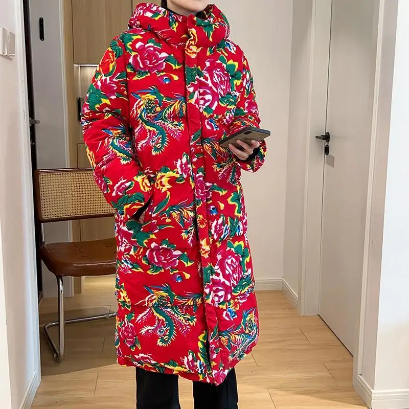 Рисунок 5 - Хлопковая куртка с большим цветочным