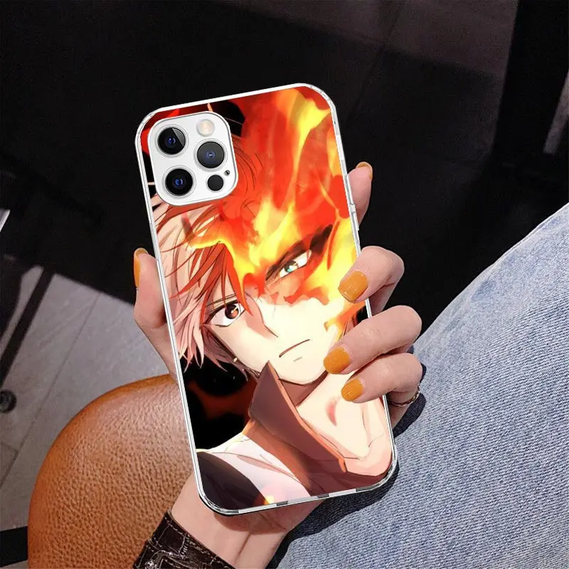 My Hero Todoroki Shoto Themed Phone Case - Gift Print Cover