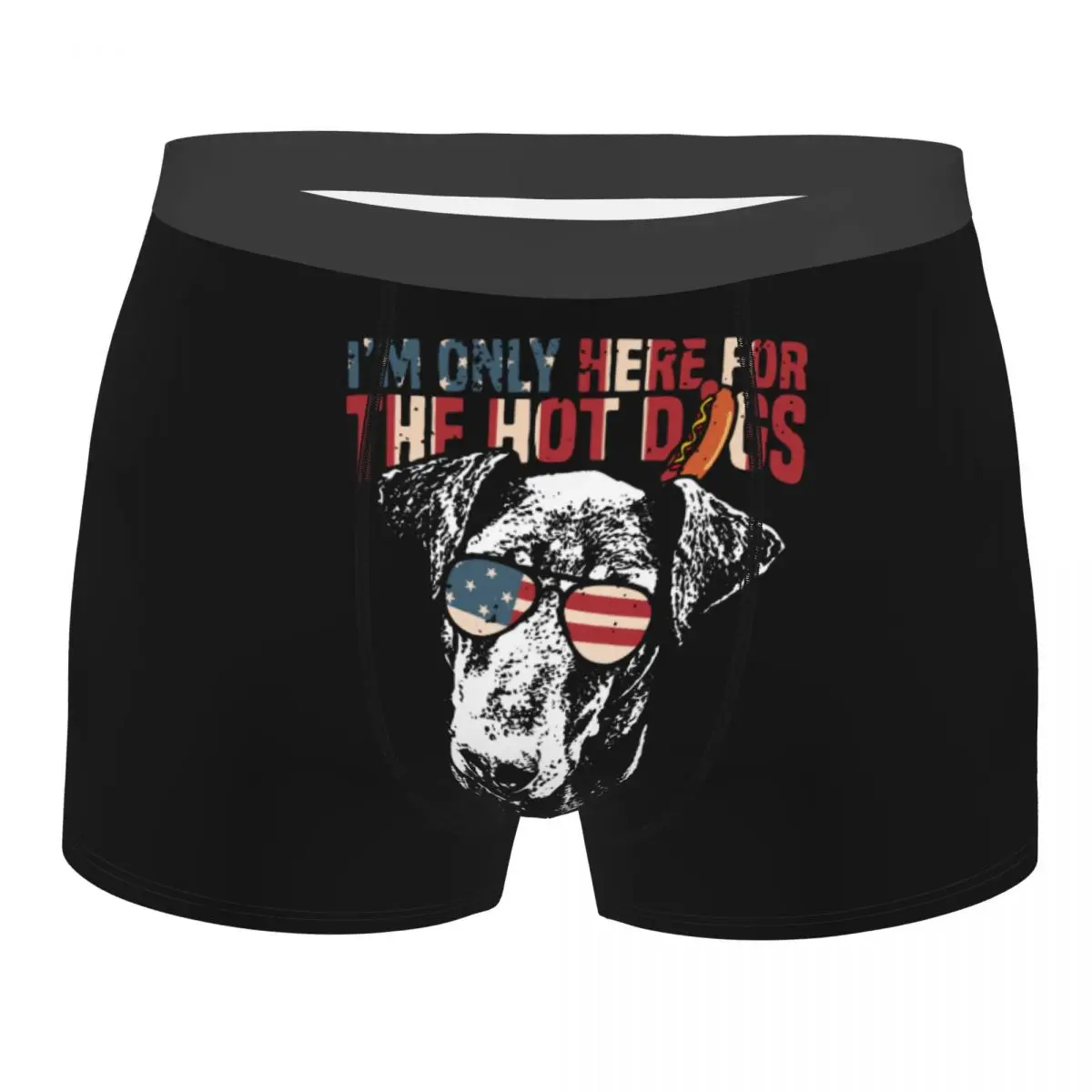 

Doberman Funny Dog Animal Pet Men Underwear Pinscher Boxer Shorts Panties Printed Breathable Underpants for Homme Plus Size