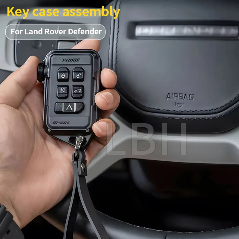 

Подходит для Land Rover Defender 130/110/90 L663, Автомобильный ключ, модифицированный детали ключа из сплава