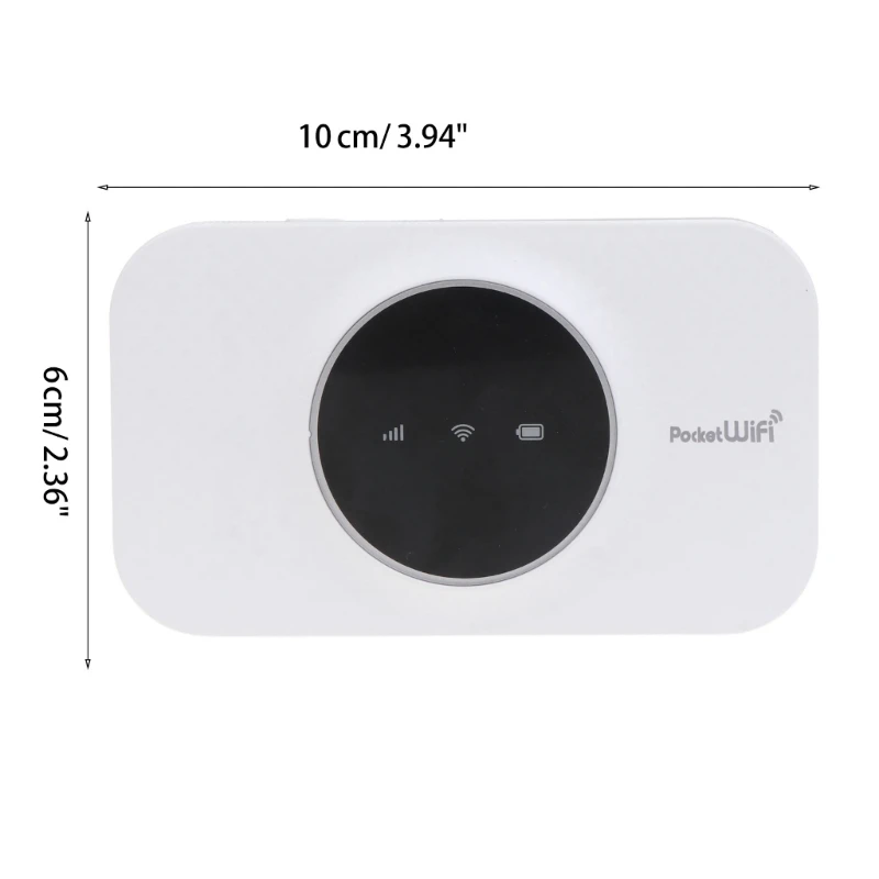 Mobile Router Portable Hotspots 3600mah Battery 4G LTE Router Mobile Mifi 300Mbit/s Wifi Box for w/ Sim Card Slot for Tr