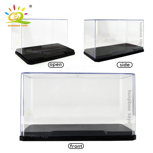 HUIQIBAO Dustproof Figures Display Case Box Show Case For Model Collection Building Blocks Display Box Bricks Toy Children Adult 4