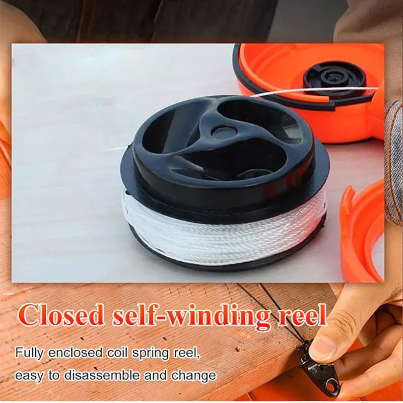 Automatic Rewinding Ink Fountain Liner Woodworking Decoration Tools  Automatic Reel Hand-cranked Ink Liner Plastic Marking Tool - AliExpress