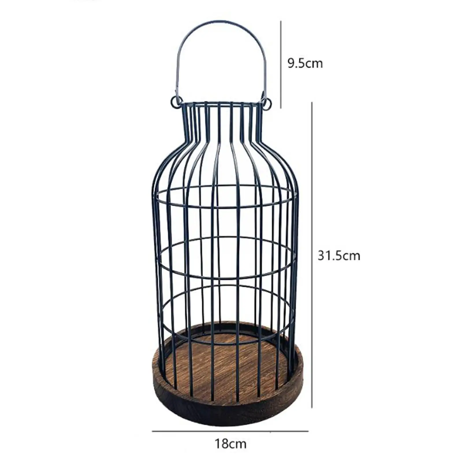 Farmhouse Lantern Pillar Candle Holder Table Centerpieces Cage Candle Lantern for Party Living Room Mantle