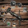 Multi Functional Adjustable Open-end Wrench Combination Universal Folding Pliers EDC Tool 2