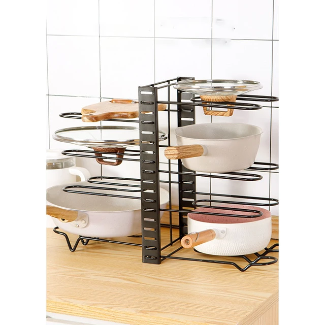 Kitchen Pot Rack Storage Sewer Storage Rack Special Pot Rack Multi-layer  Adjustable Cabinet Pantry Table Rack Stainless Steel - AliExpress
