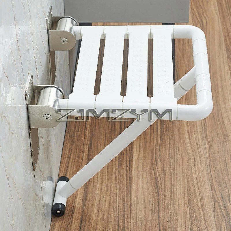 Wall-mounted Foldable Bathroom Stool, Shower Seat Chairs, Anti-Slip Toilet, Bath Stool for Elderly, Bathroom Furniture 3