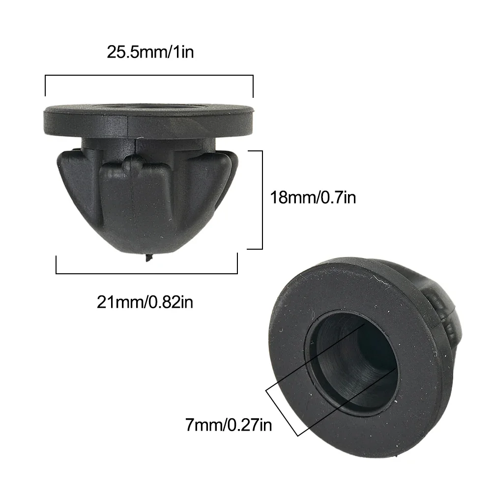 Grommets 11127614138 11 12 7 614 138 11127614138 7 614 138 7614138 Black Brand New Parts Engine Cover Grommets