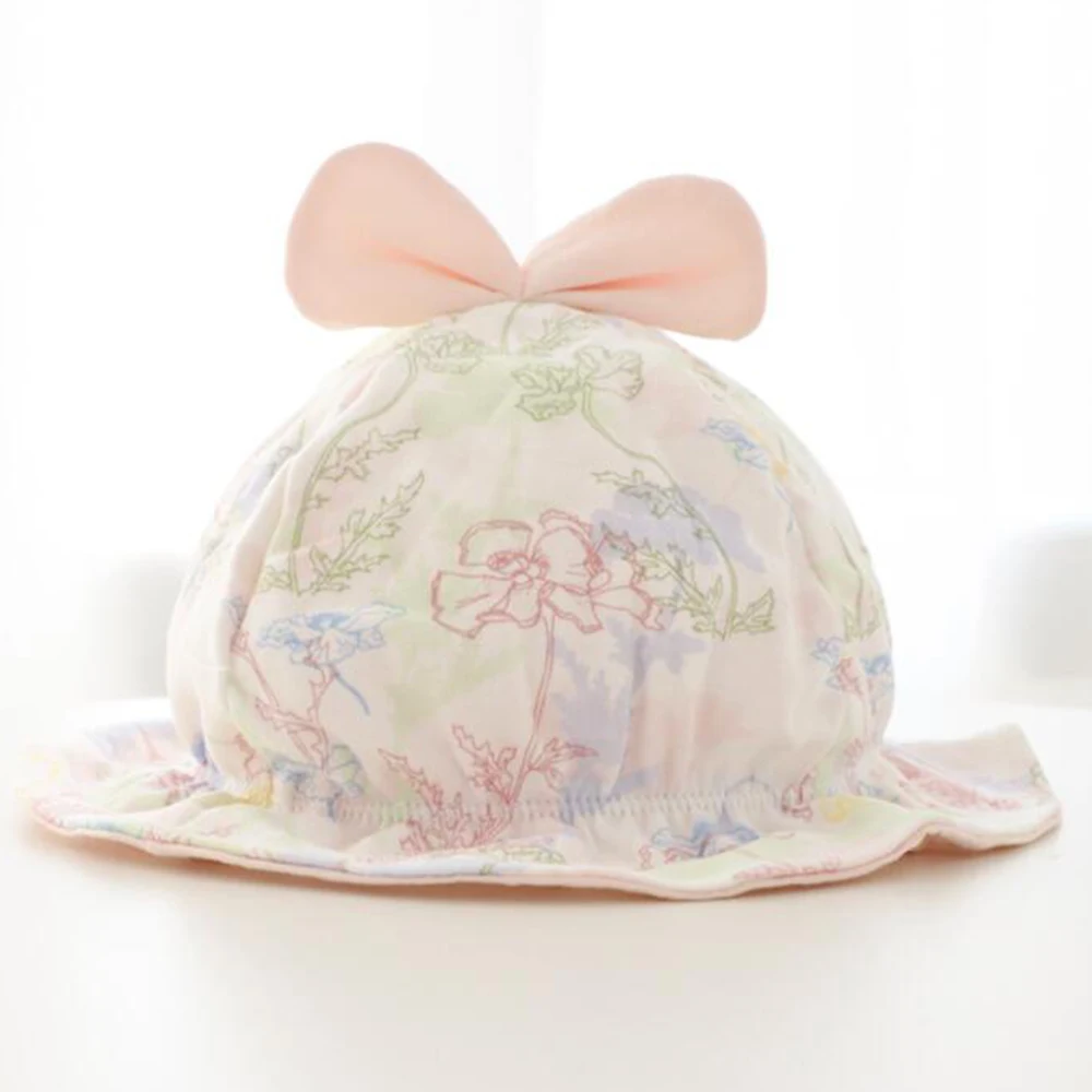 

Детская хлопковая шапка для новорожденных 0-3 месяцев