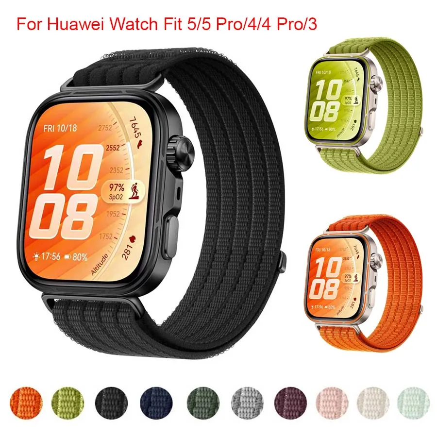 Adjustable Nylon Loop Strap - Premium Replacement Wristband Bracelet