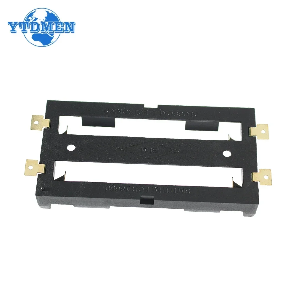 1x 2x 3x 4x 18650 SMT Battery Holder 18650 SMD Battery Box Storage Case Container Power Bank with Bronze Pins